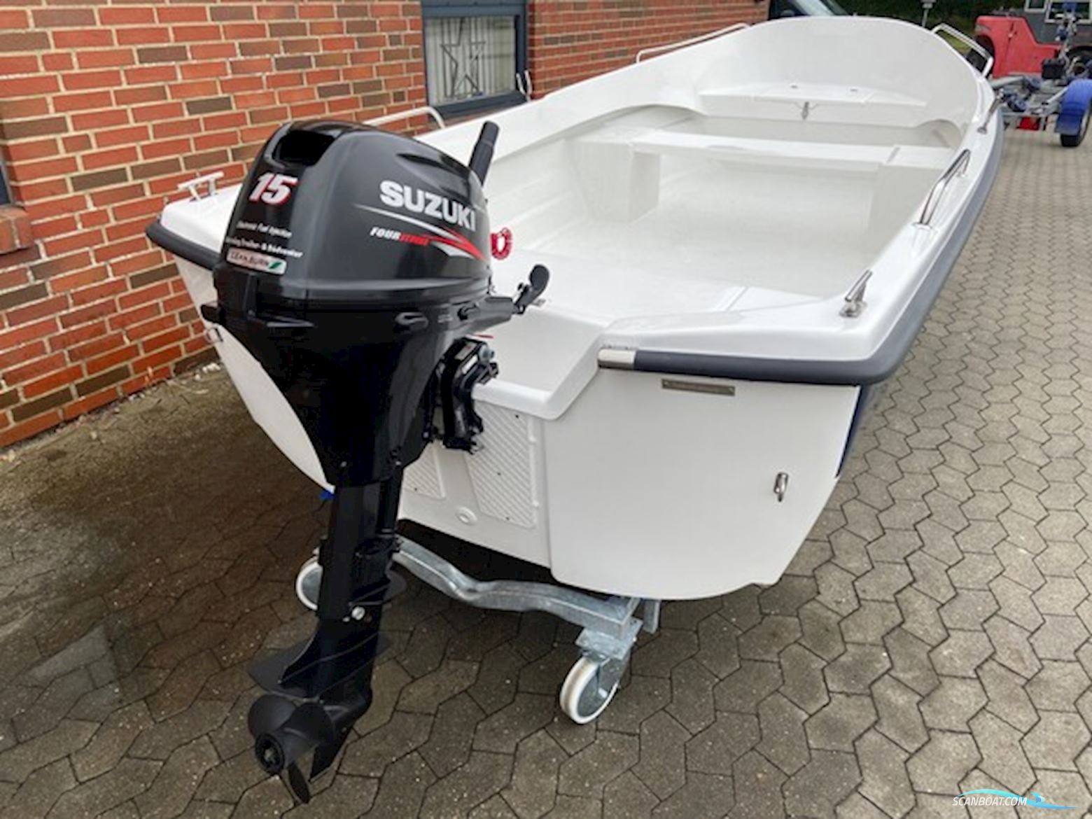Seaexplorer 470 Fish m/Brugt Suzuki DF15 Ael 4-Takt Efi m/el-Start