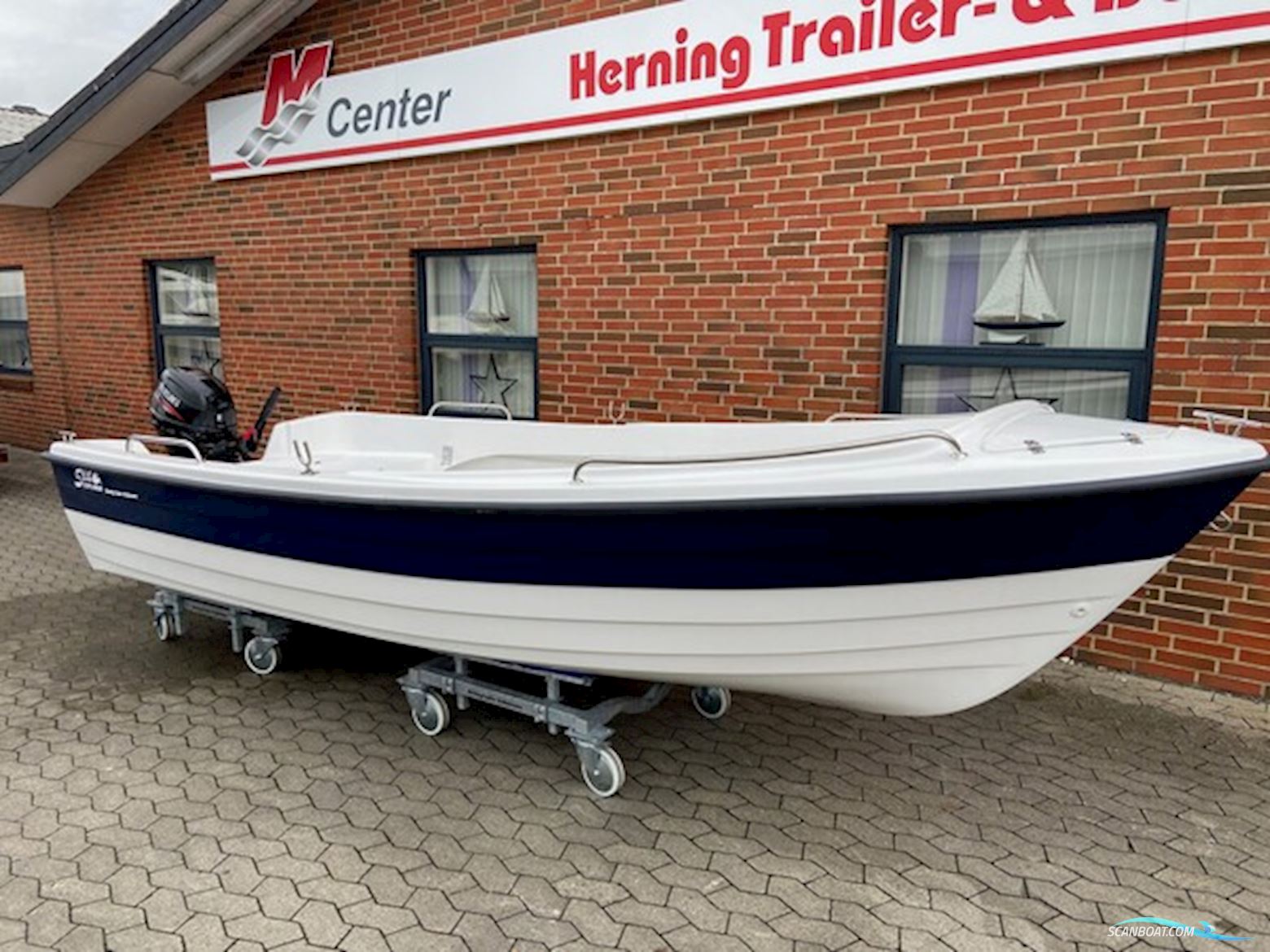 Seaexplorer 470 Fish m/Brugt Suzuki DF15 Ael 4-Takt Efi m/el-Start