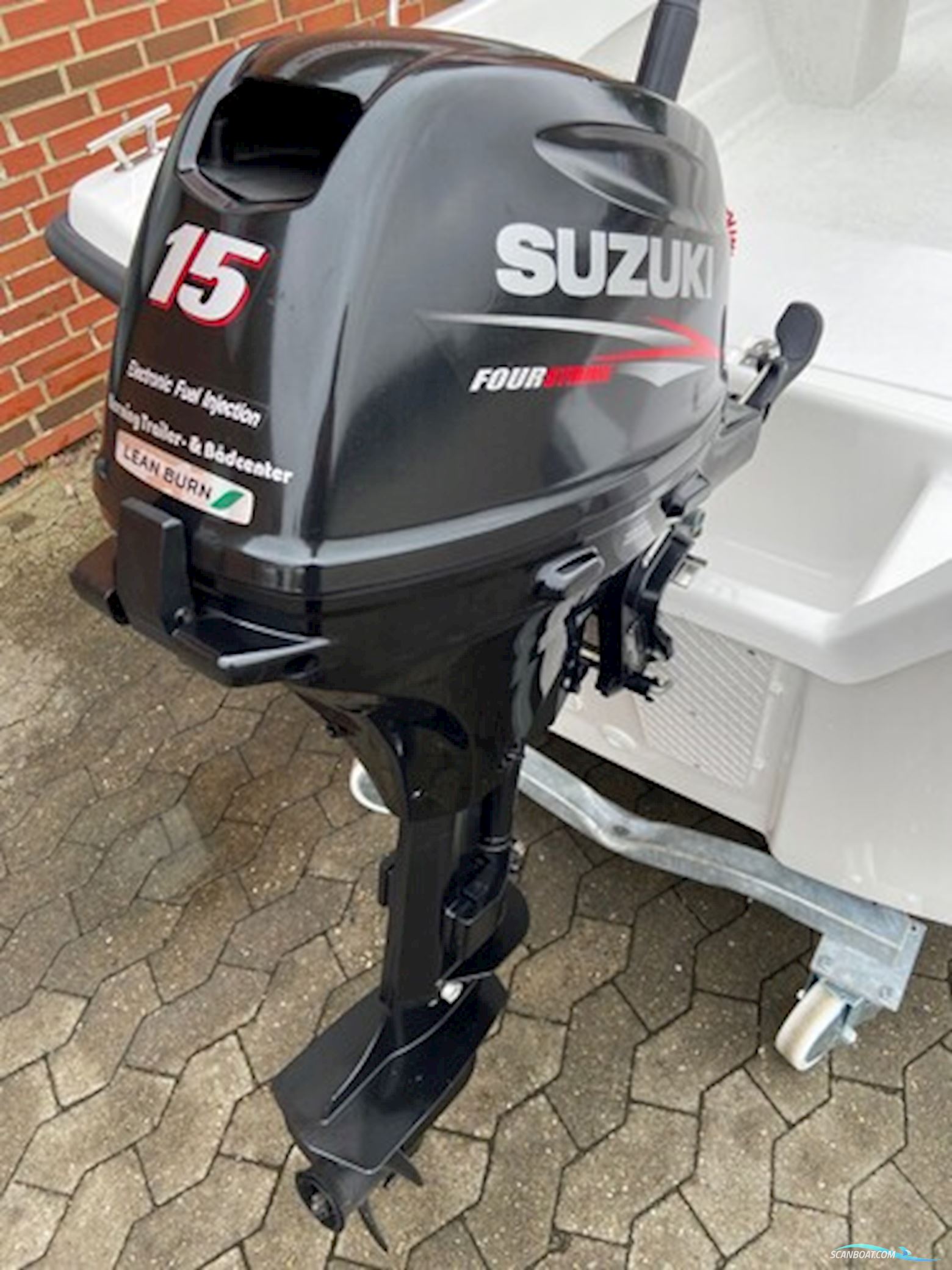 Seaexplorer 470 Fish m/Brugt Suzuki DF15 Ael 4-Takt Efi m/el-Start