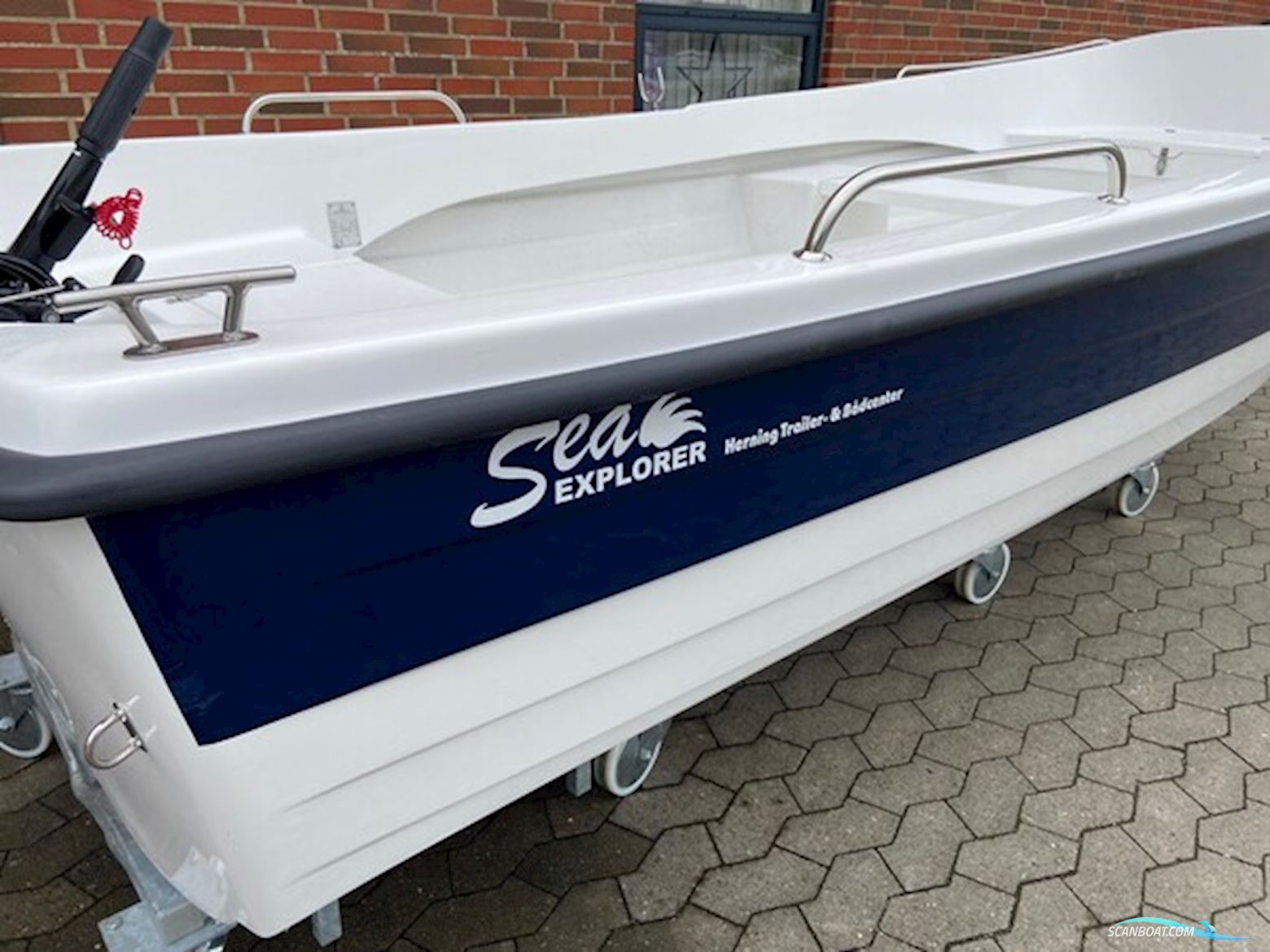 Seaexplorer 470 Fish m/Brugt Suzuki DF15 Ael 4-Takt Efi m/el-Start