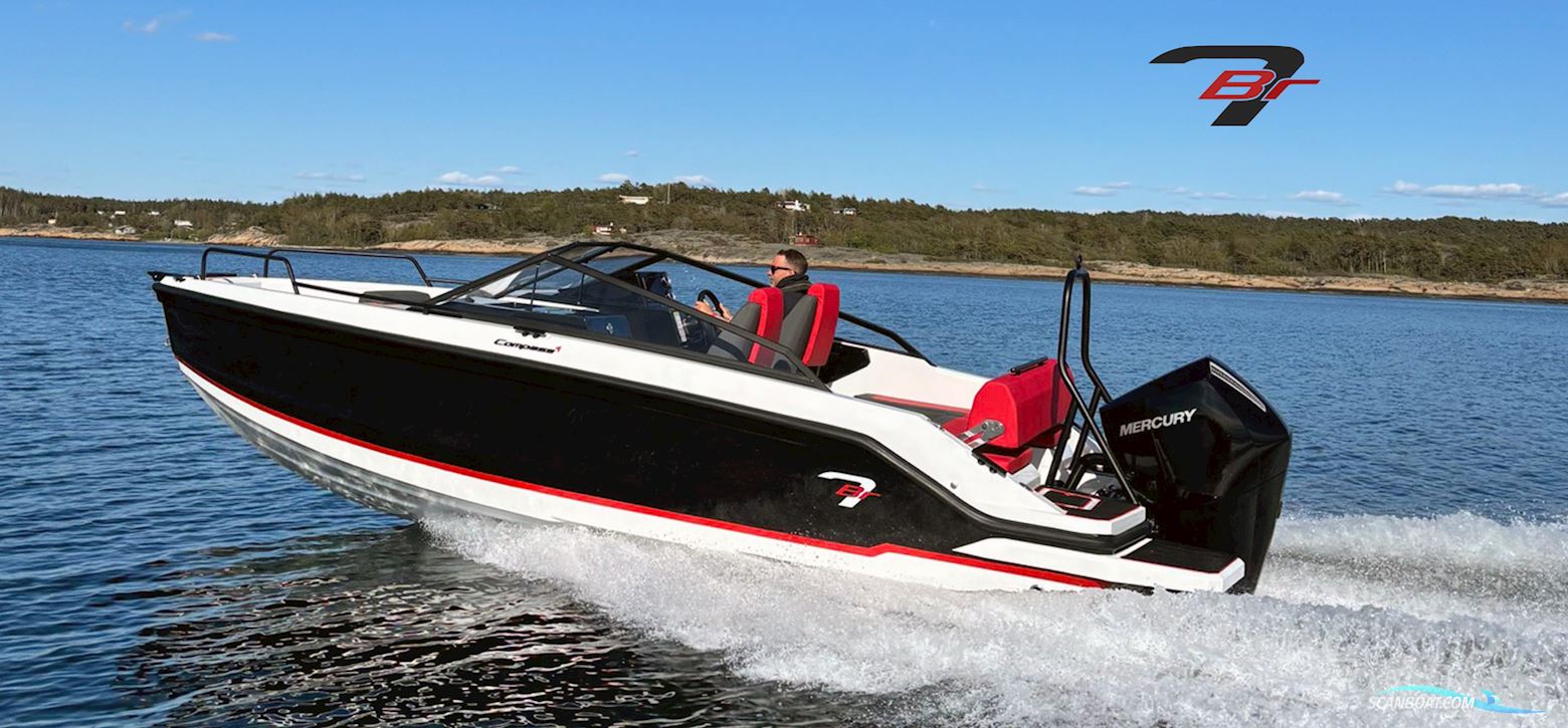 Compass 7 BR - 250 hk Speedbåd 2026, med Mercury motor, Danmark