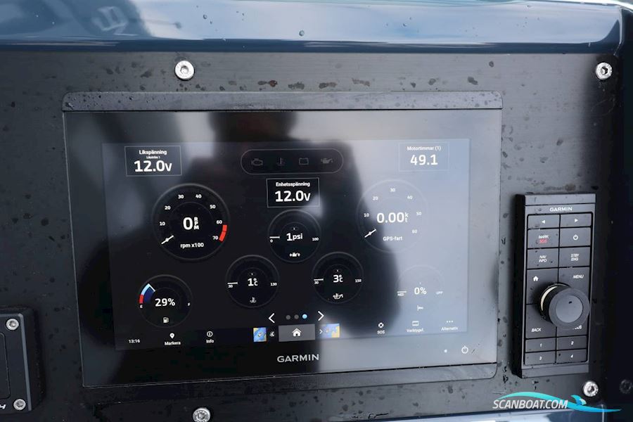 Goldfish 23 Tender Mercury V8 300hk