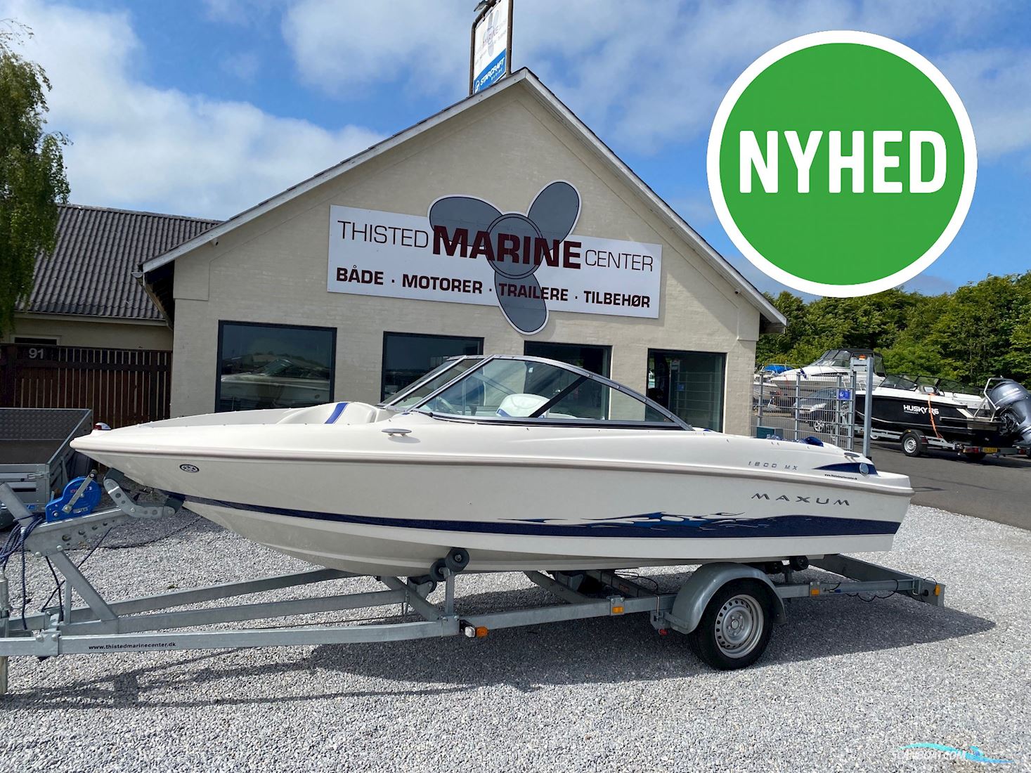 Maxum 1800 MX Speedbåd 2005, med Mercruiser motor, Danmark