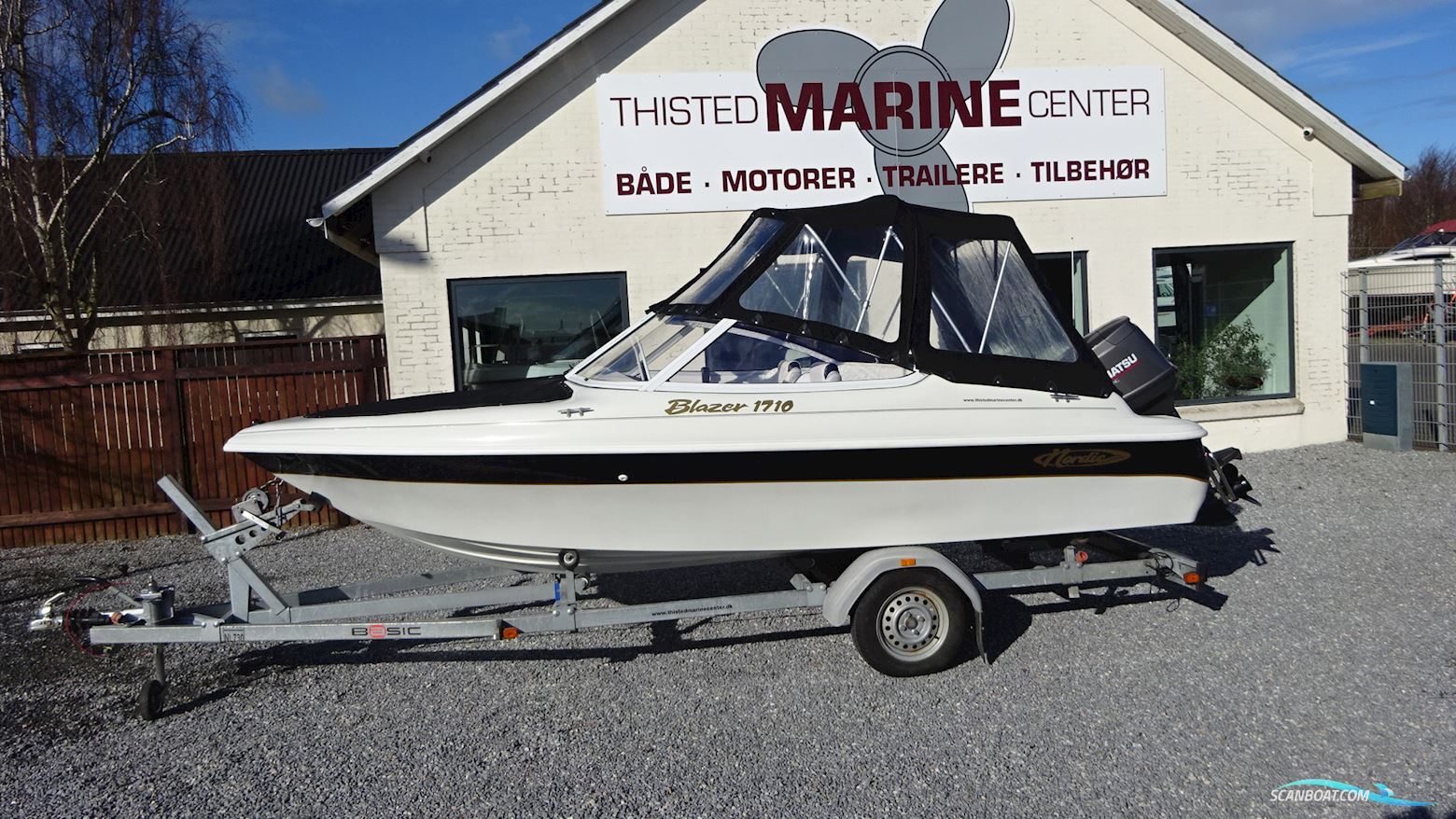 Nordic Blazer 1710 Speedbåd 2005, med Tohatsu 70 motor, Danmark