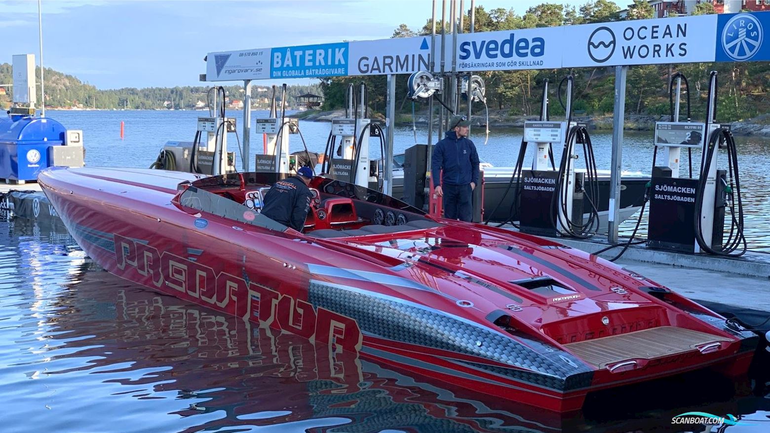 Predator 447 Speedbåd 2017, med Mercury Racing QC4V-1350 motor, Norge