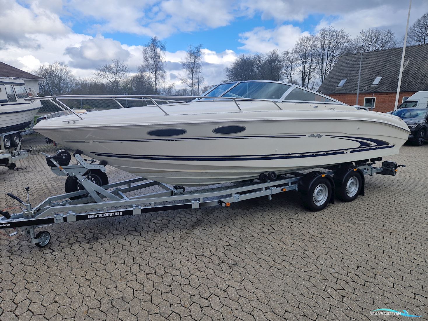 Searay 230 Overnighter Signature Speedbåd 1999, med Mercruiser 5,7l motor, Danmark