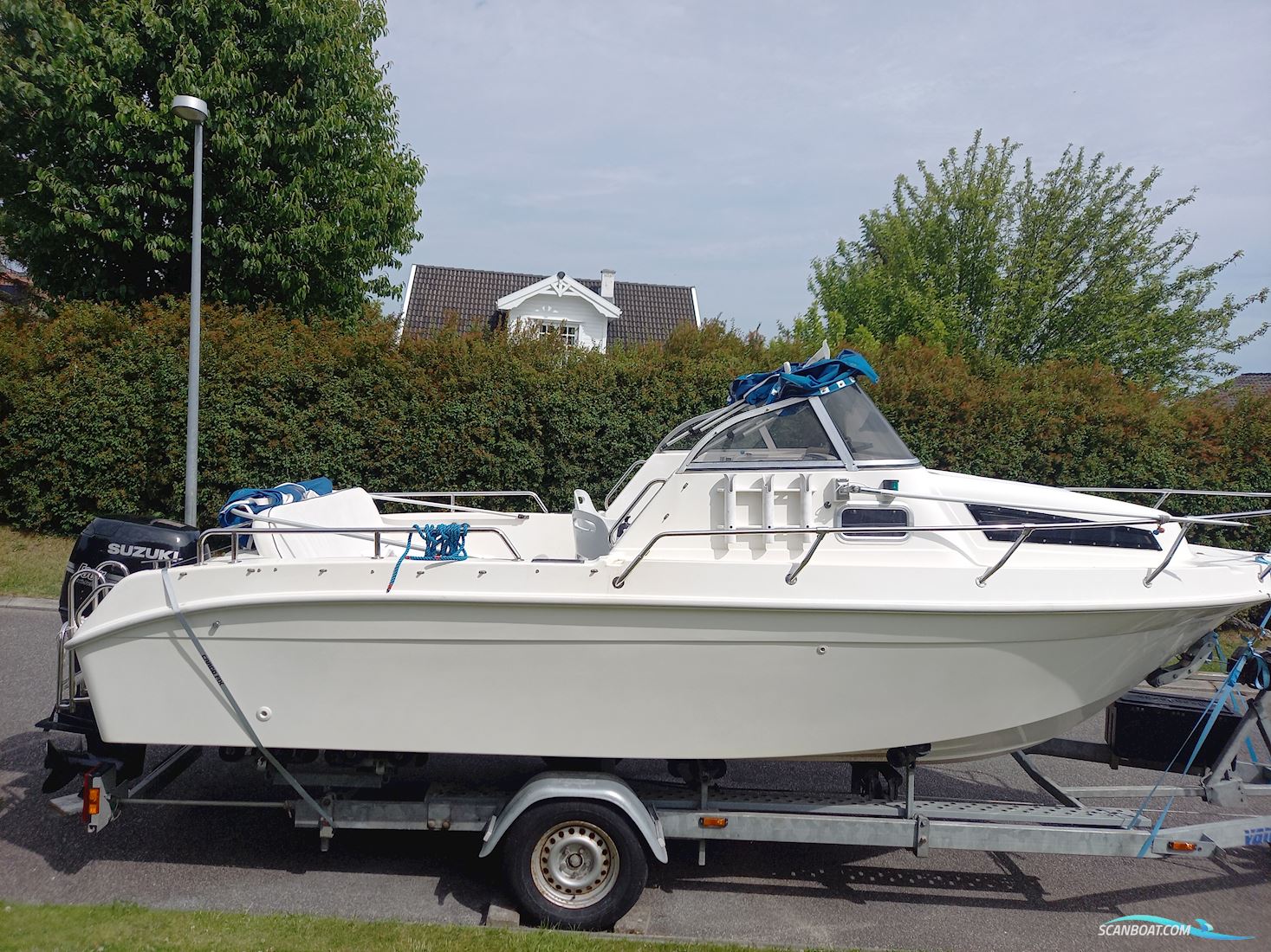 Drago 650 Sportbåt 2002, med Suzuki DF 115 motor, Danmark