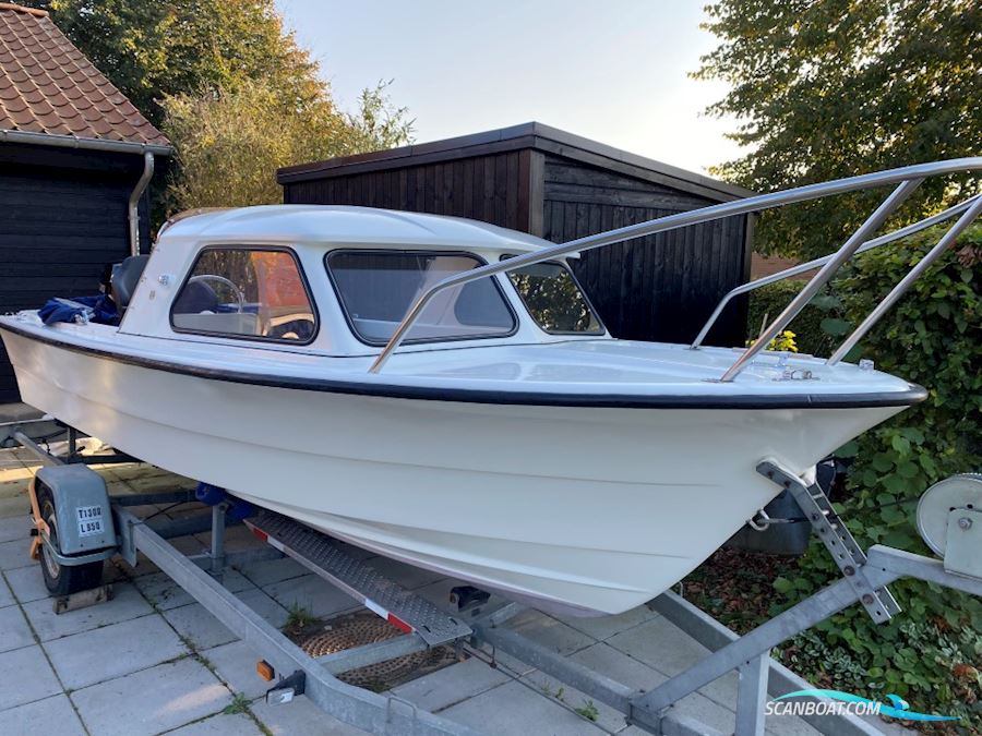 Fjordling 17 HT Sportbåt 1967, med Suzuki 4-Stroke motor, Danmark