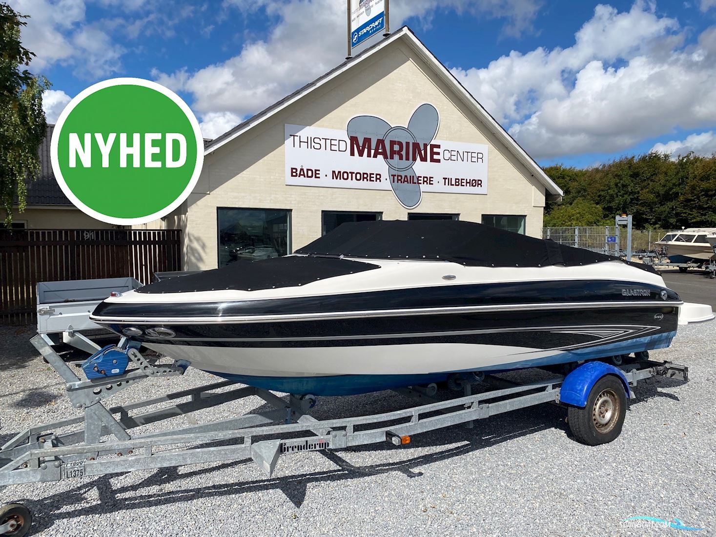 Glastron 185 GXL Sportbåt 2008, med Volvo Penta motor, Danmark