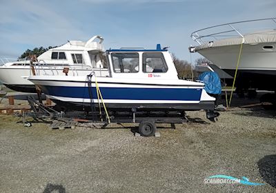 Coronet Sportboten 2020, met Mariner 4 Takt motor, Denemarken