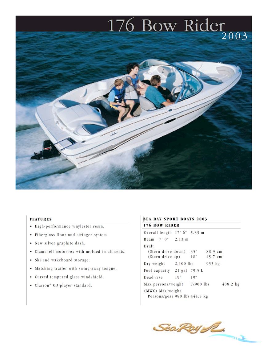 Sea Ray 176 BR