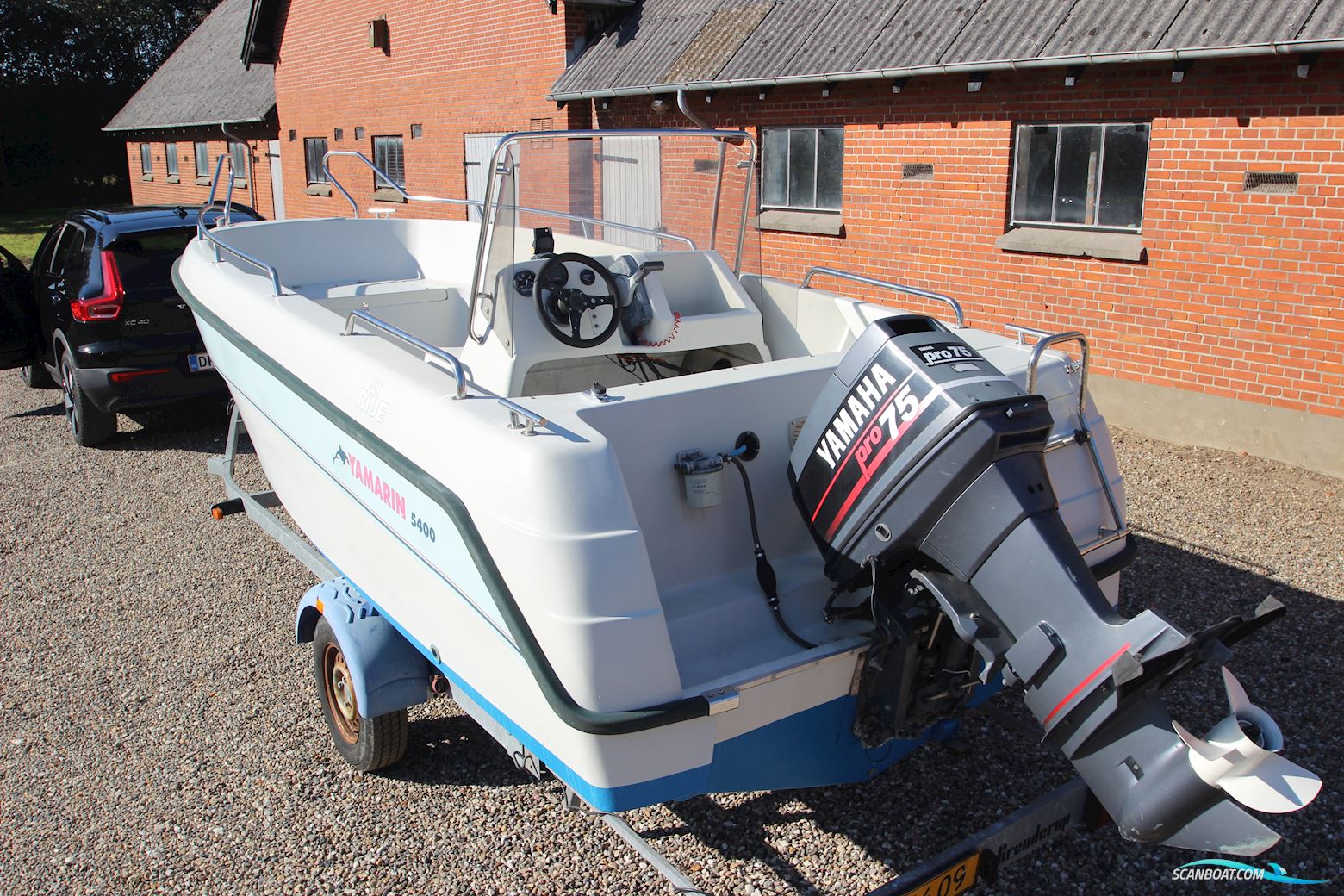 Yamarin 540 Big Ride Sportboten 2010, met Yamaha Pro motor, Denemarken