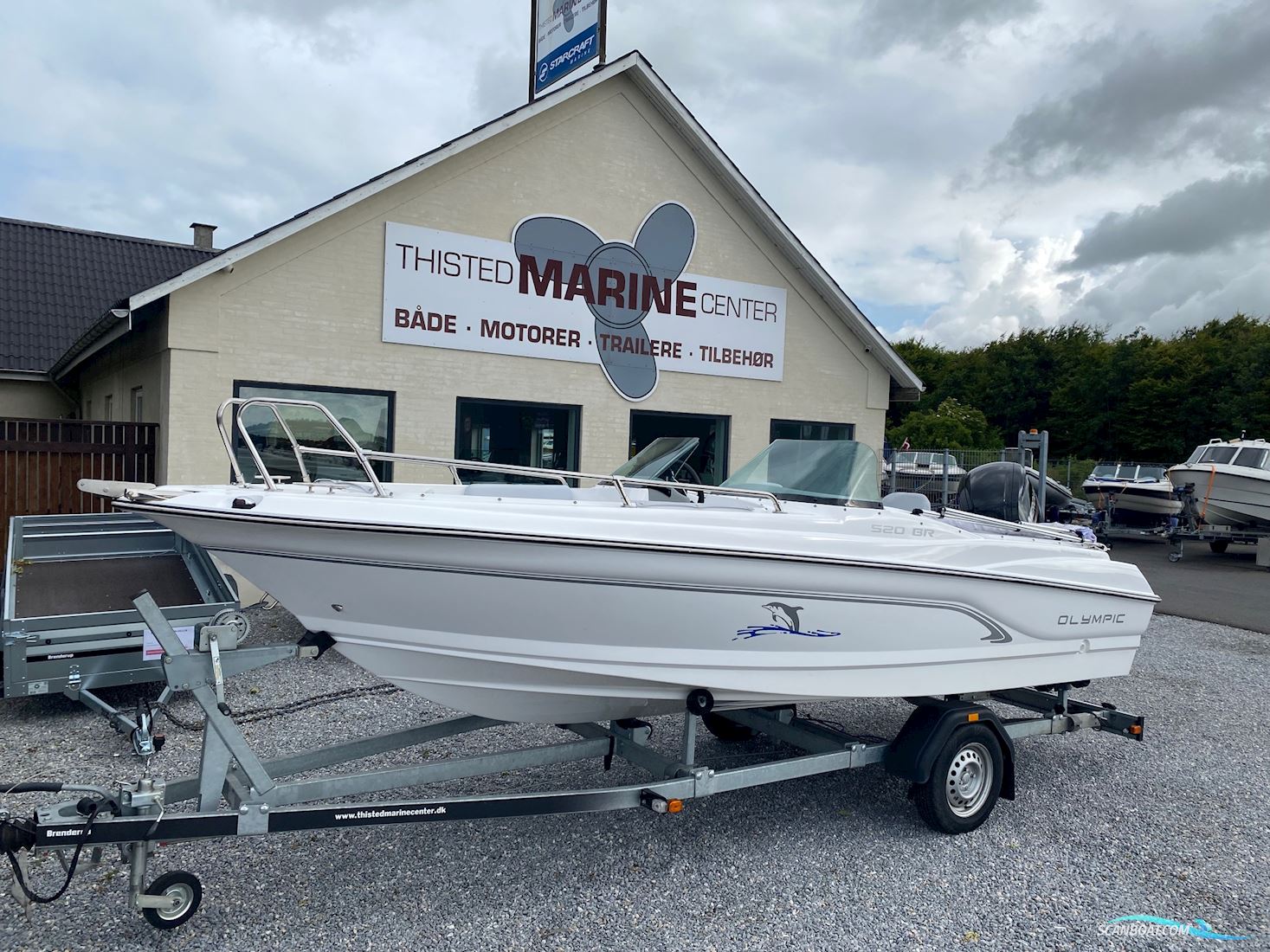 Olympic 520 BR Sportsboot 2020, mit Mercury motor, Dänemark