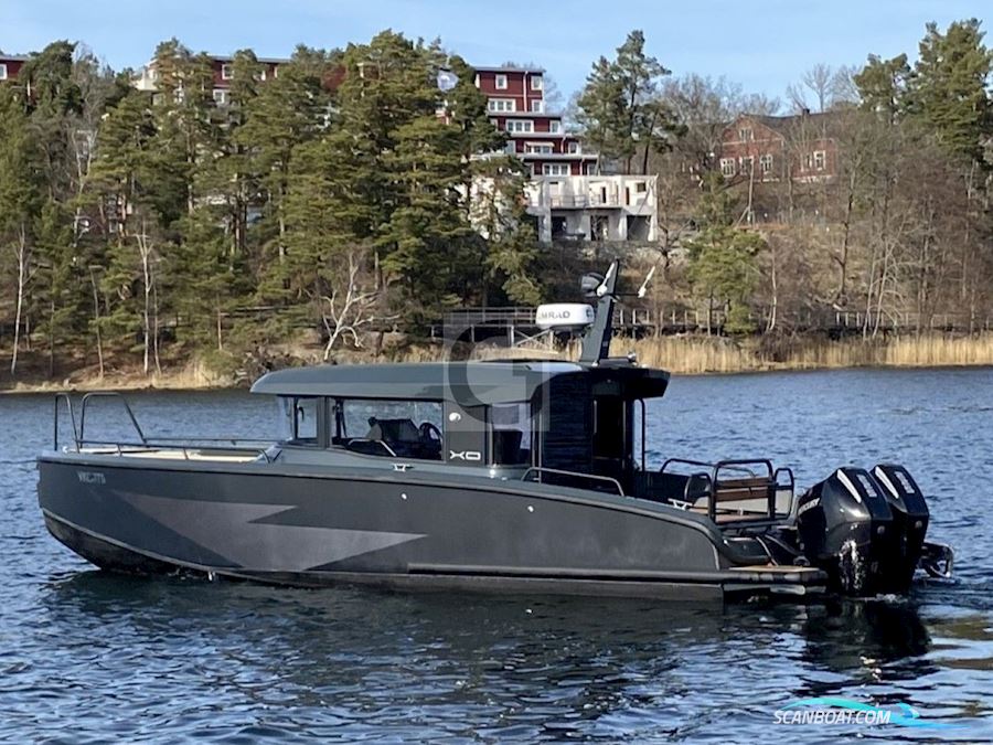 XO Boats EXPLR 10S+ Front Cabin Sportsboot 2022, mit Mercury 4 stroke motor, Sweden