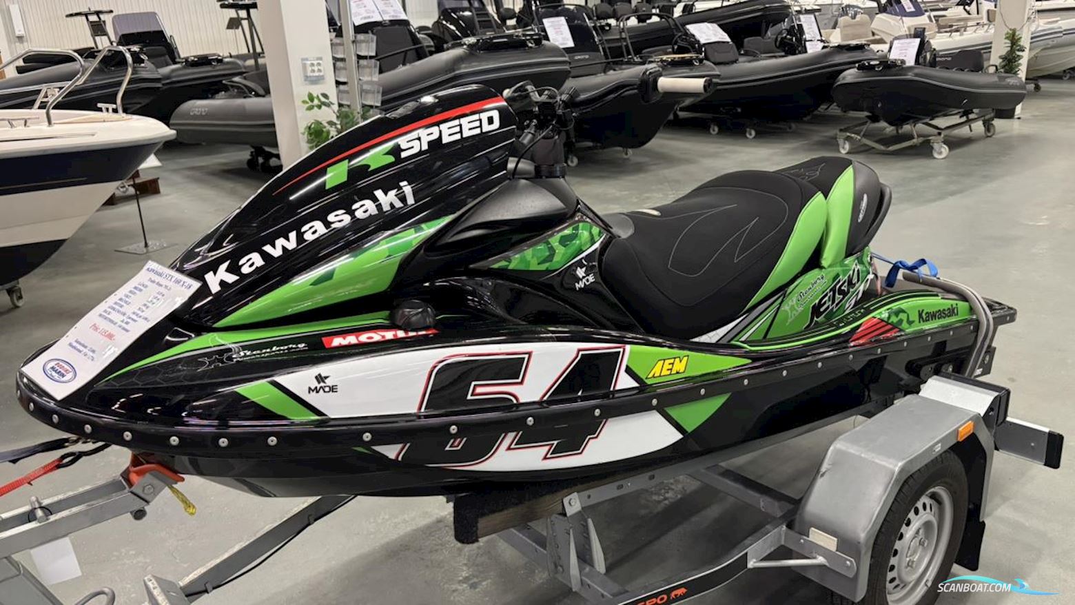 Kawasaki Stx 160 X Waterscooters en Jetski 2018, met Kawasaki motor, Sweden