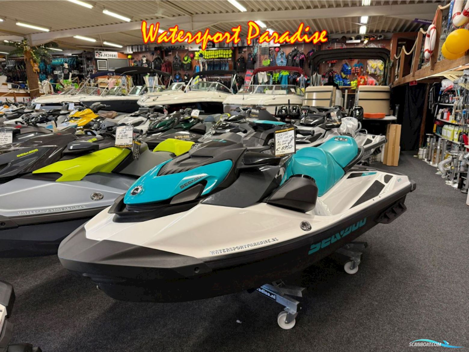 Sea Doo Gti 115PK Waterscooters en Jetski 2020, met Rotax motor, The Netherlands