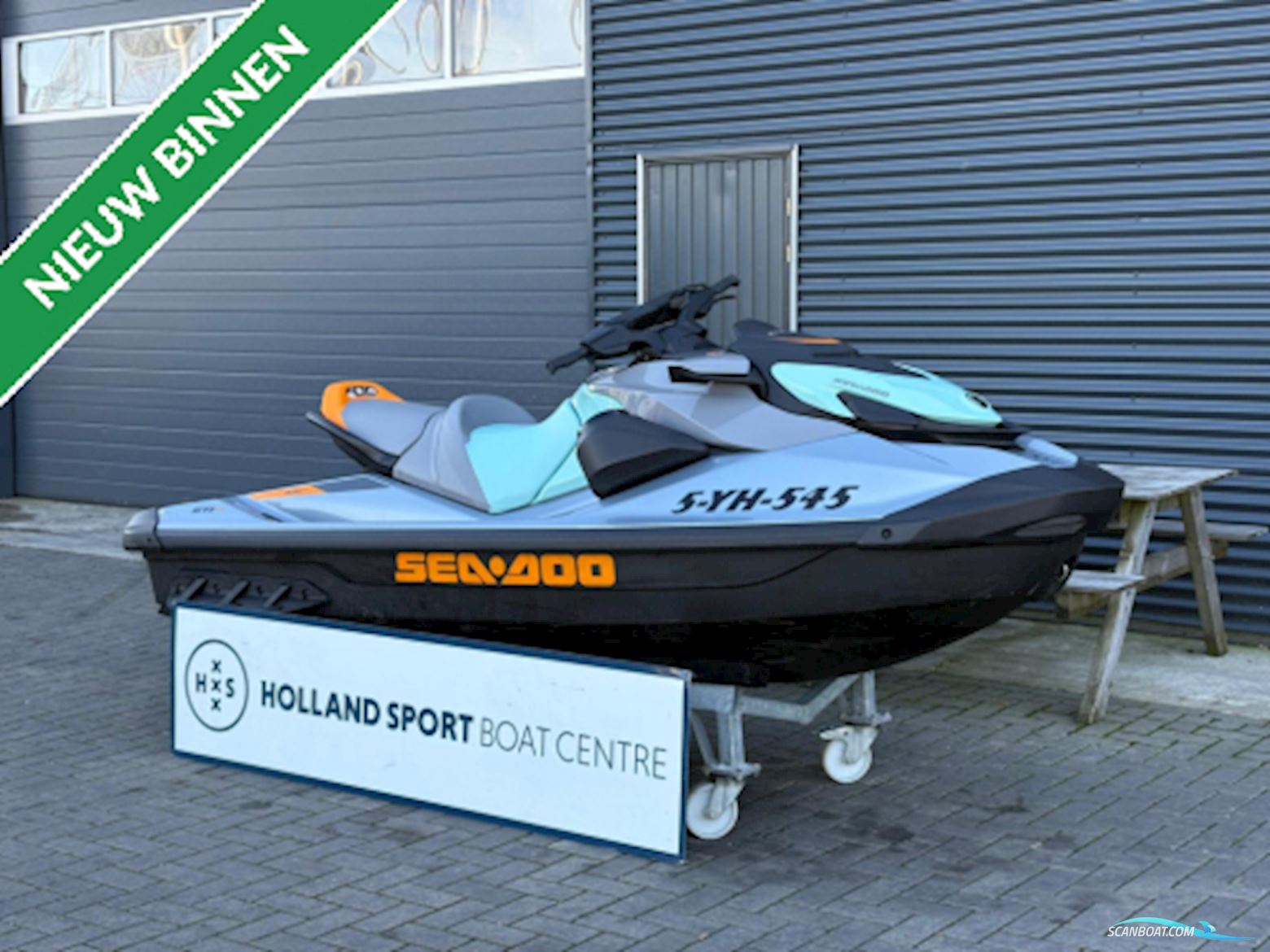 Sea Doo Gti 170 Waterscooters en Jetski 2023, met Rotax motor, The Netherlands