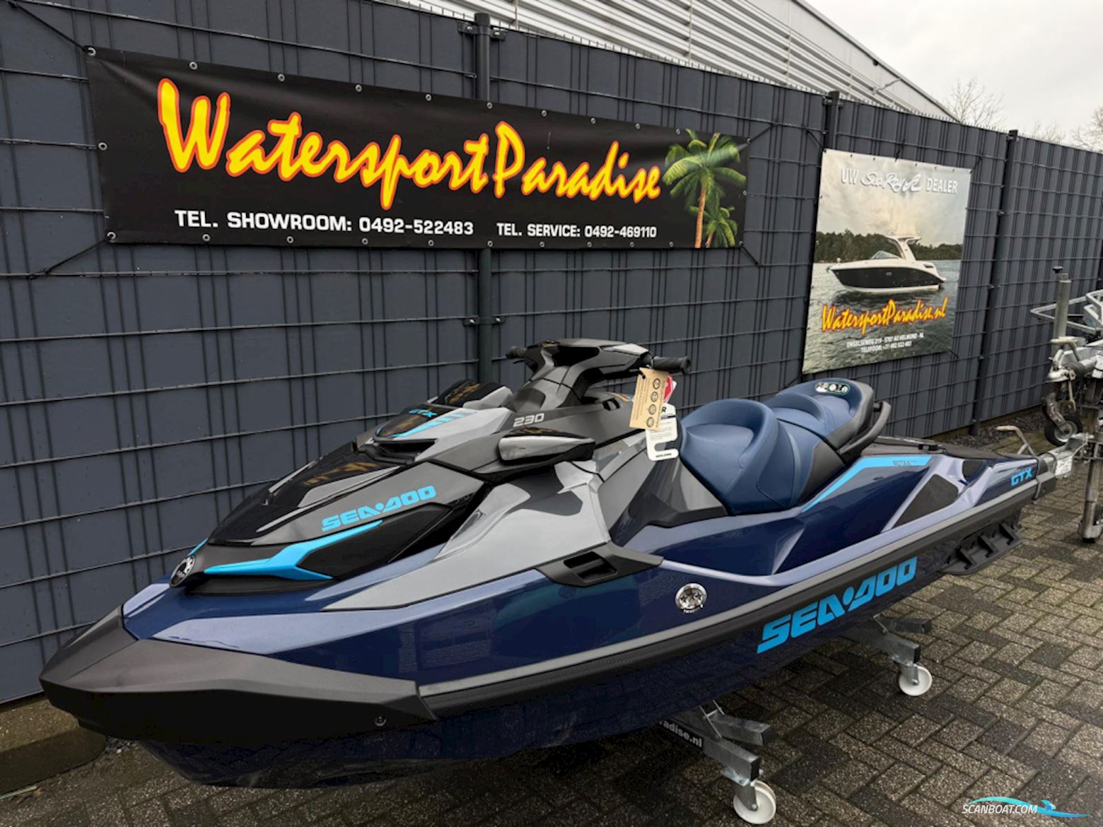 Sea Doo Gtx 230 Waterscooters en Jetski 2026, met Rotax motor, The Netherlands