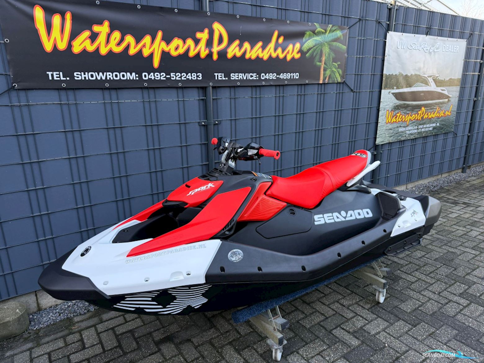 Sea-Doo Spark Trixx 90 3UP Waterscooters en Jetski 2026, The Netherlands