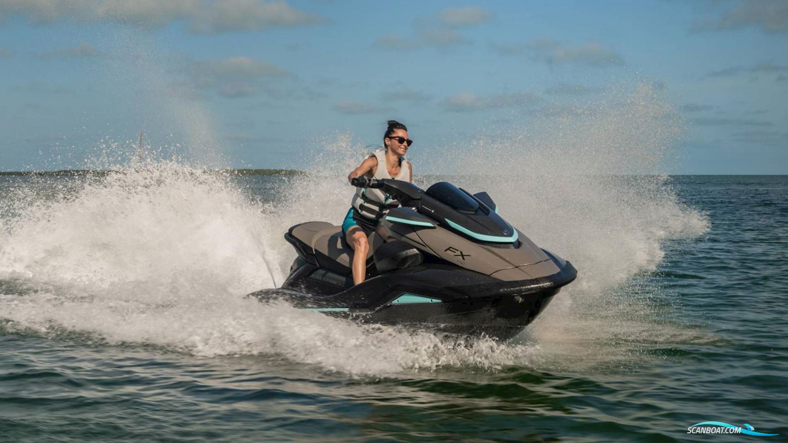 Yamaha FX HO Waterscooters en Jetski 2025, met 4-takt, 1.8 Liter High Output, 4-Cylinder motor, Denemarken