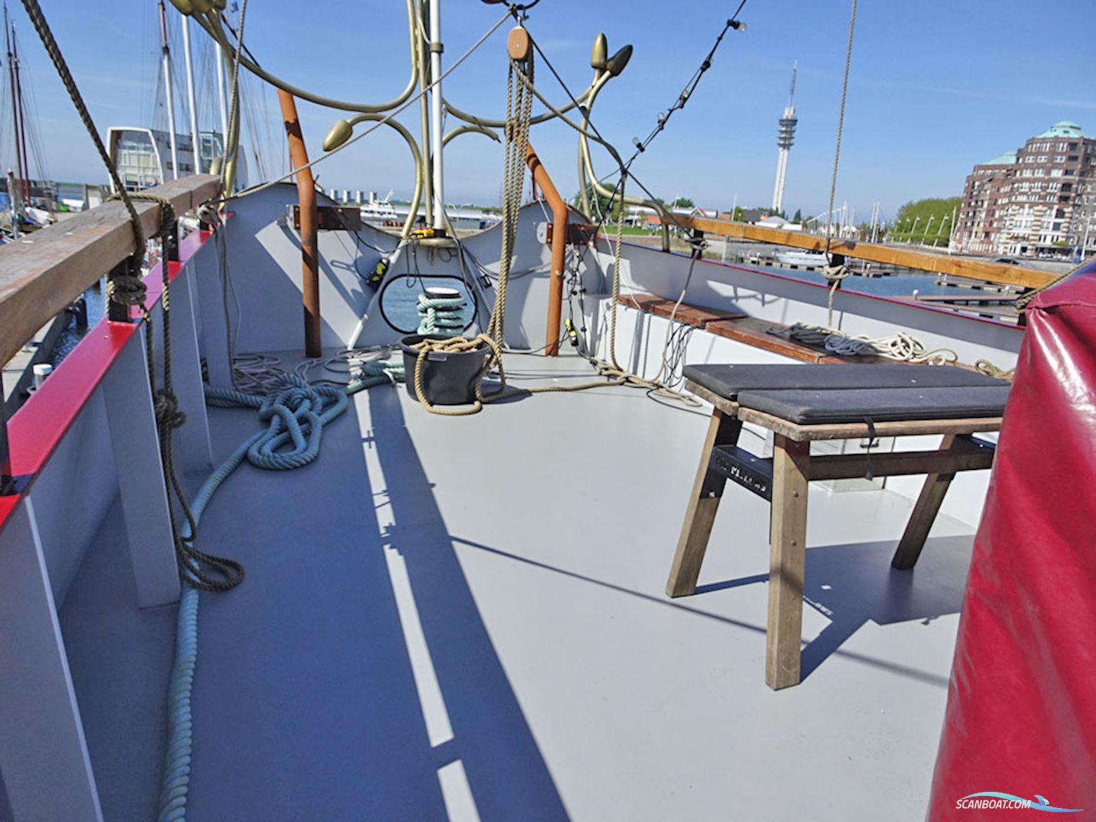 3 mast Charterschip / Evenementenboot 44 nachtgasten, 150 daggasten