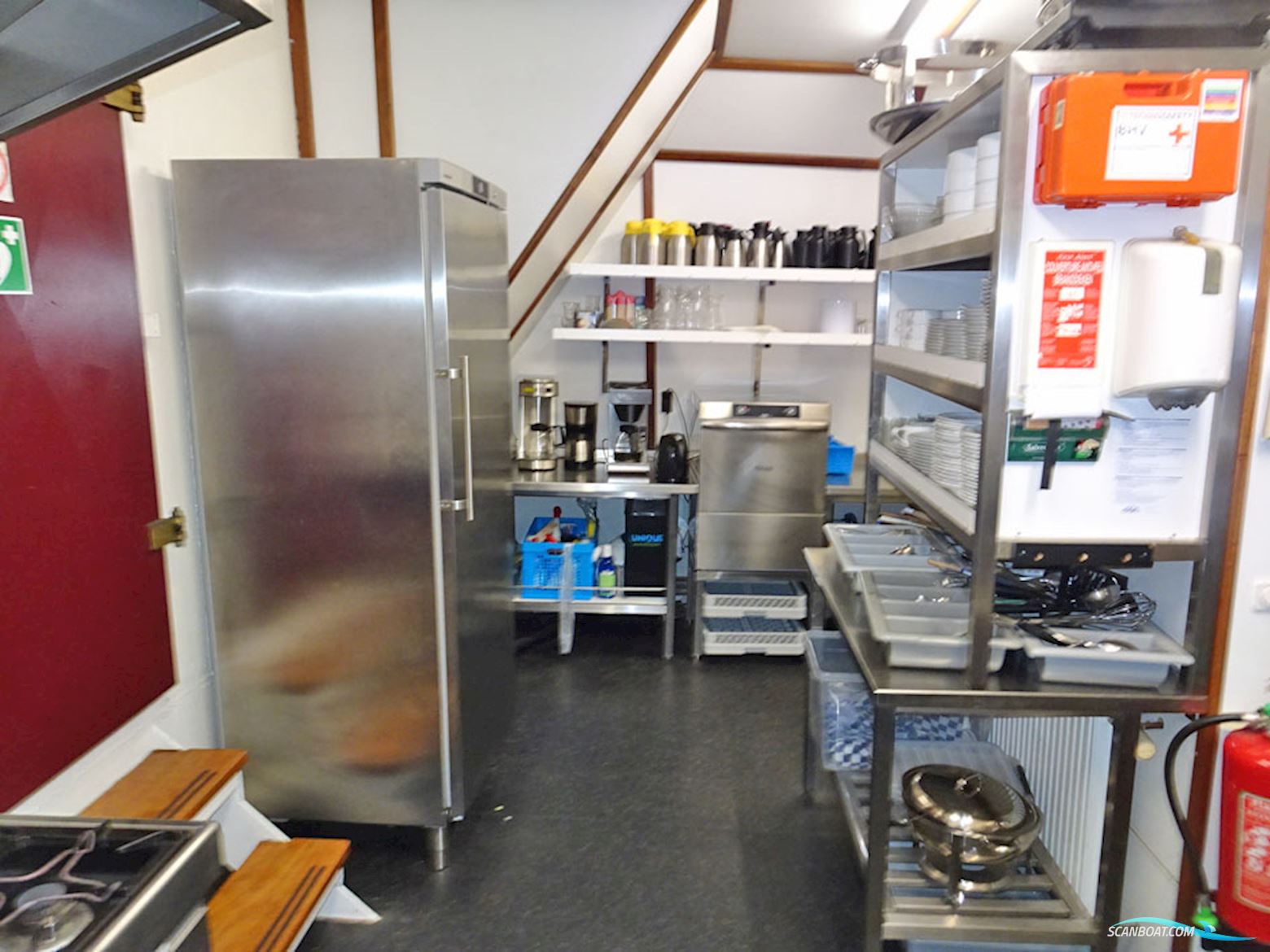 3 mast Charterschip / Evenementenboot 44 nachtgasten, 150 daggasten