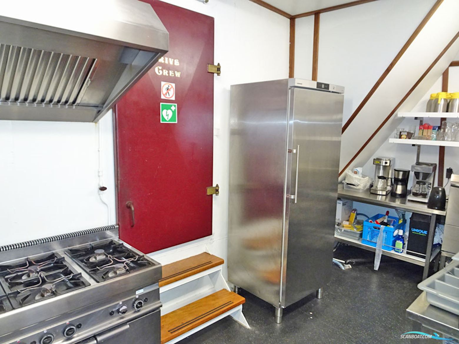 3 mast Charterschip / Evenementenboot 44 nachtgasten, 150 daggasten