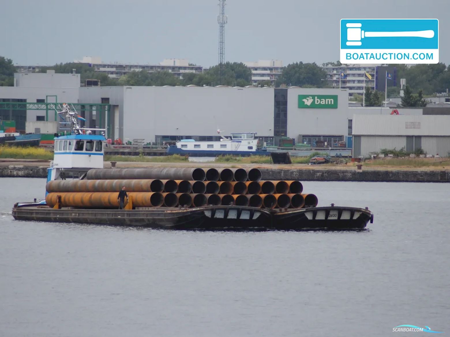 Dekschuit 1700 Workship 1967, The Netherlands