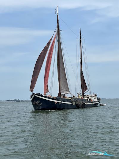 Klipper Tweemast 35.00 m Workship 1899, with Mercedes engine, The Netherlands