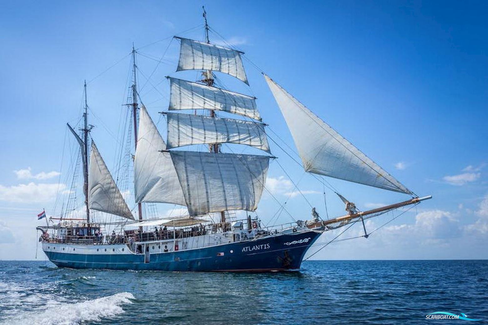 Schooner Three Mast Barquentine