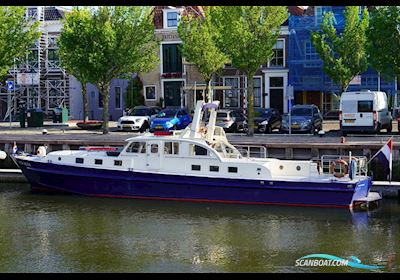 Traditional ex Patrouille Schip Workship 1957, with Man engine, The Netherlands