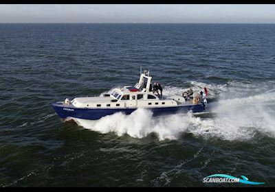 Traditional ex Patrouille Schip Workship 1957, with Man engine, The Netherlands