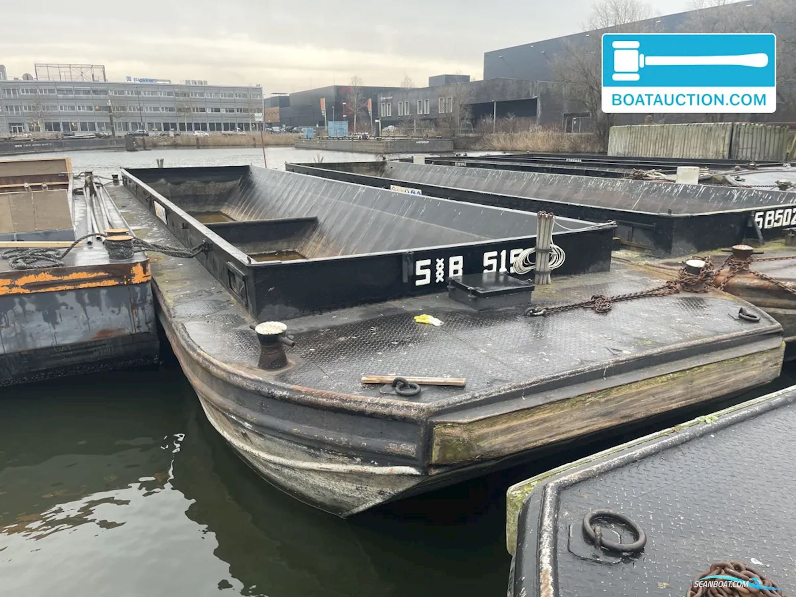 Vrachtduwbak SB515 Workship 1970, The Netherlands