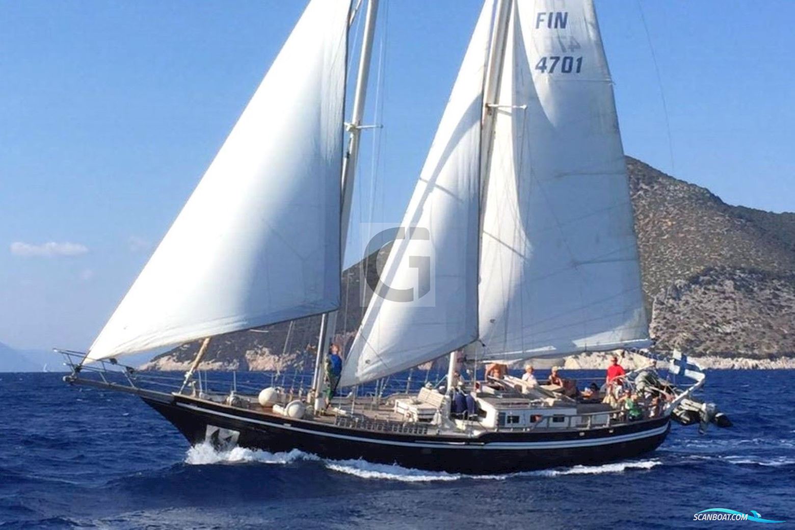 19m Steel Staysail Schooner