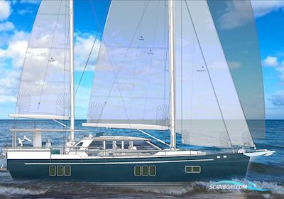 60 ft Ketch Hybrid-Powered Shallow Water, Lifting Keel Zeilboten 2025, met Volvo Penta D2 - 75 motor, Ukraine