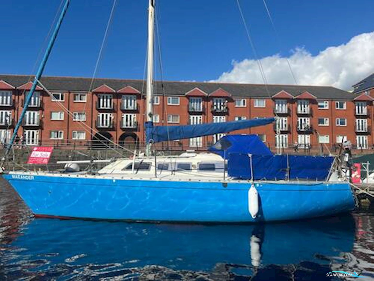 Achilles 840 Zeilboten 1986, met Beta motor, United Kingdom