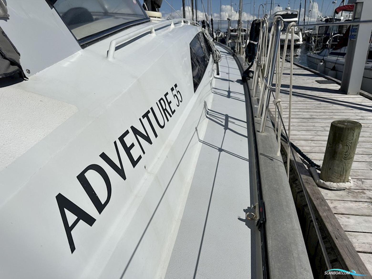 Adventure yacht 55