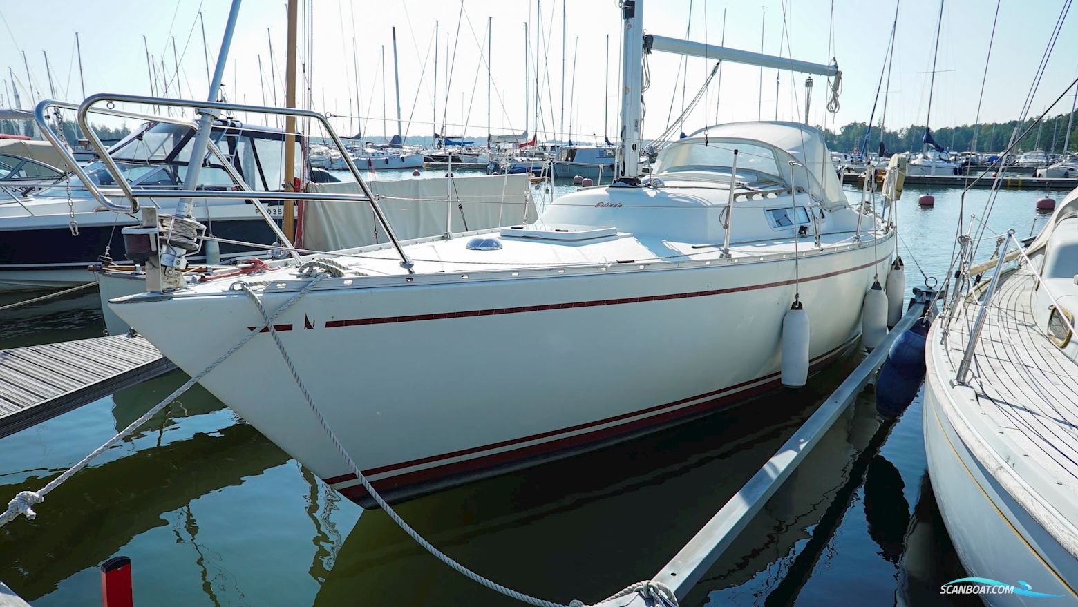Albin Alfa  Zeilboten 1988, met Volvo Penta D2-40 motor, Finland
