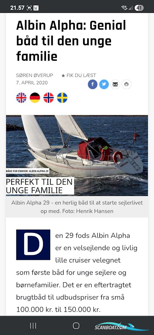 Albin Alpha 29