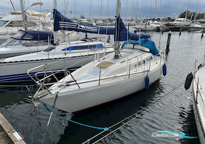Albin Ballad Zeilboten 1977, met Volvo Penta motor, Denemarken