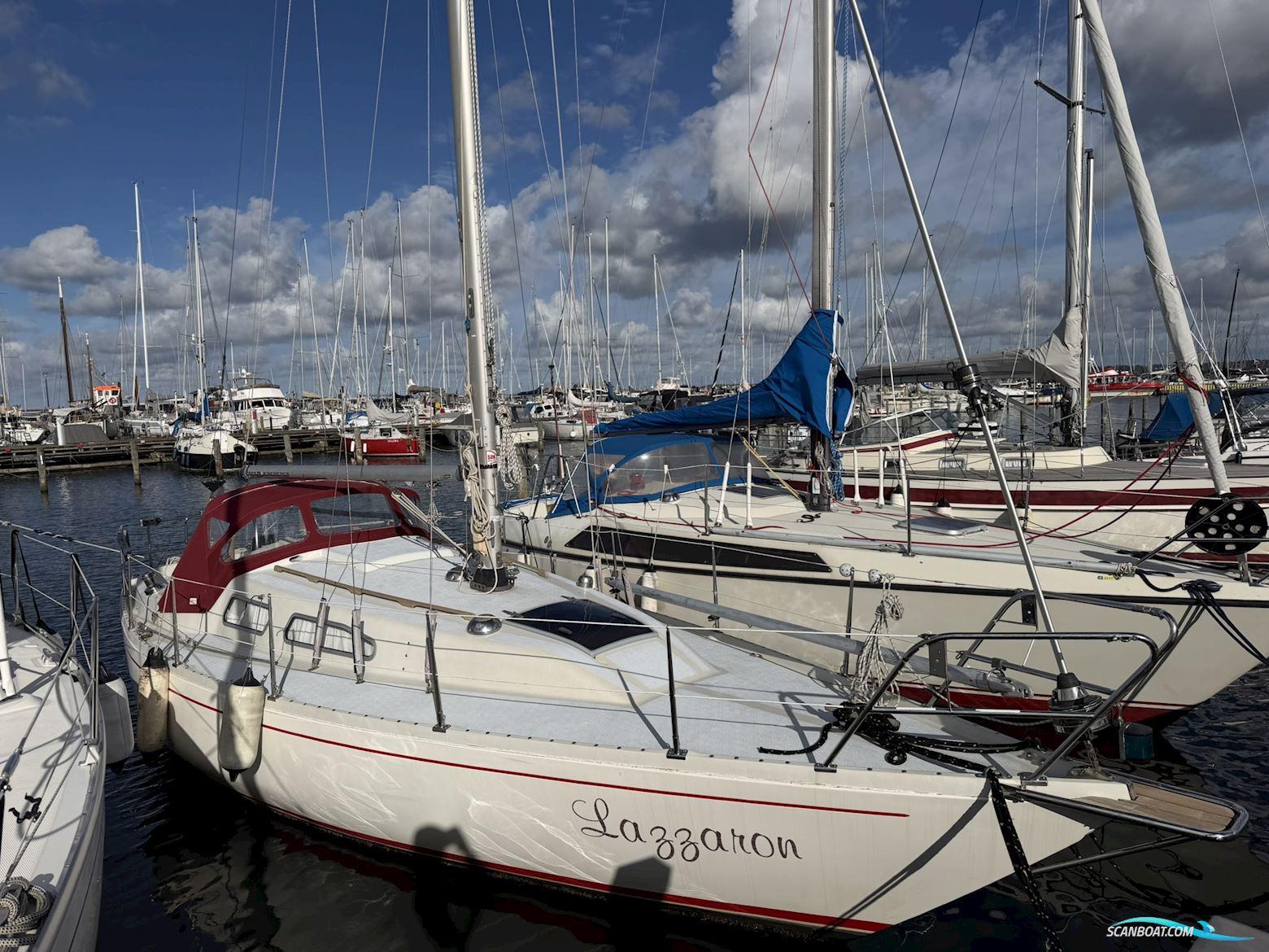 Albin Ballad. Velholdt med nyere motor og gode sejl