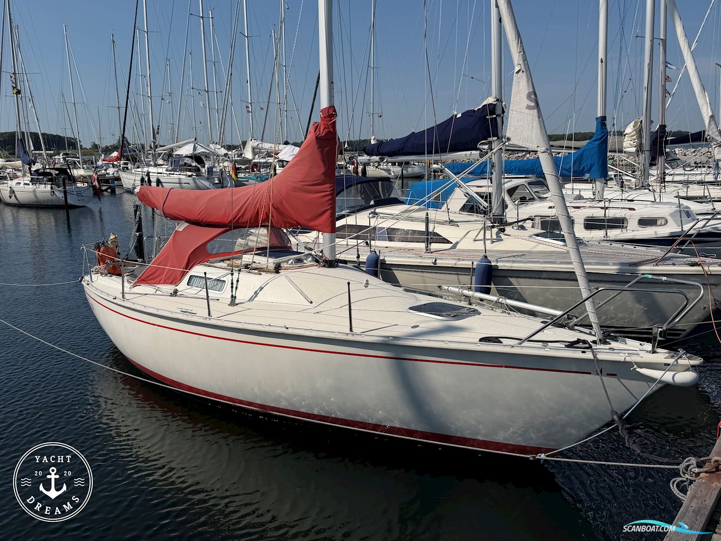 Albin Cirrus Zeilboten 1978, met Volvo Penta 2010 D/MS motor, Denemarken