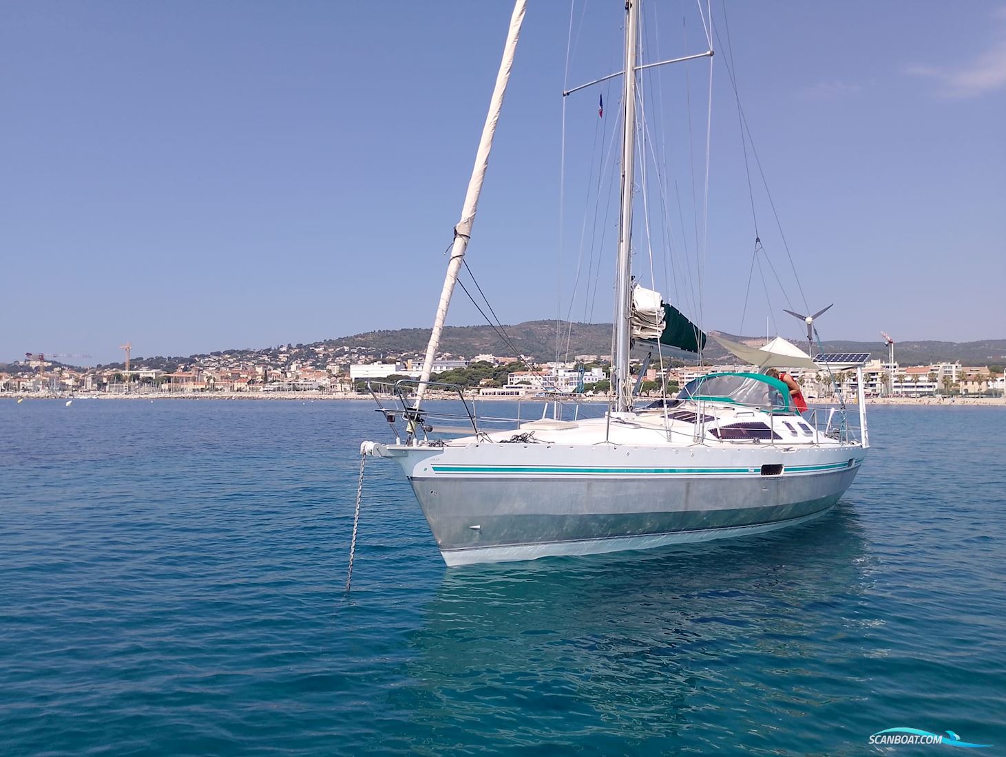 Alubat Sonate Ovni 36 Zeilboten 1995, met Volvo Penta MD 4020B motor, France