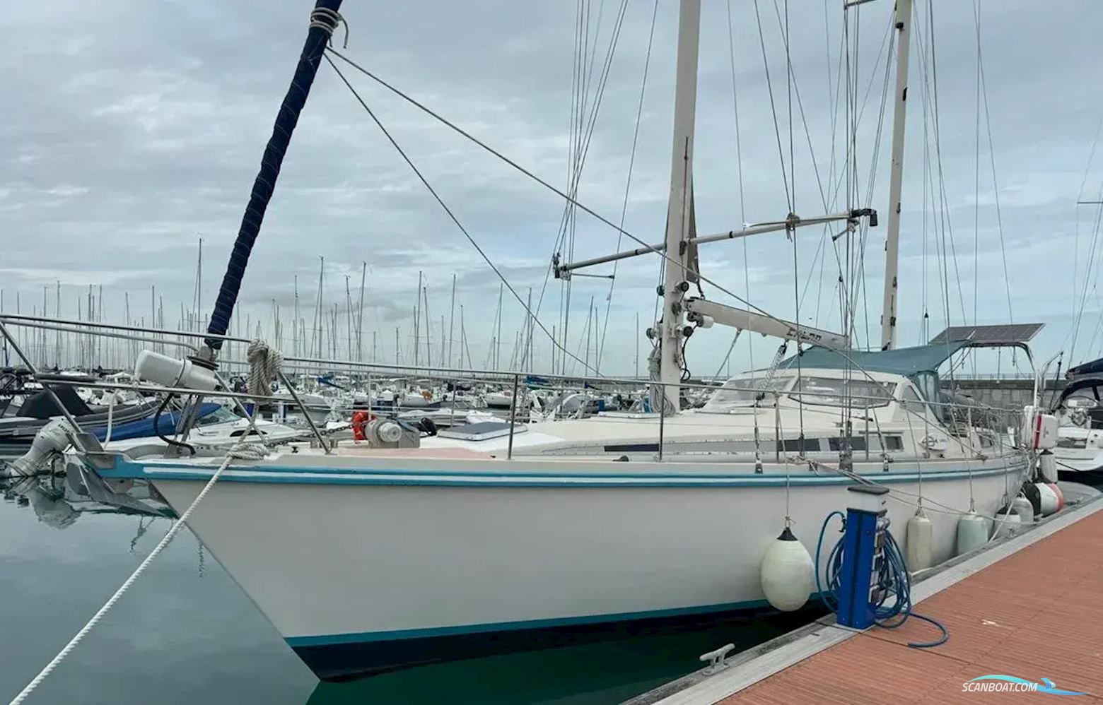 Amel Santorin Zeilboten 1991, met Yanmar motor, Ierland