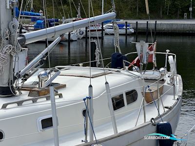 Apache 37 Sparkmann & Stephens Zeilboten 1968, met Universal M-25xpb motor, Denemarken