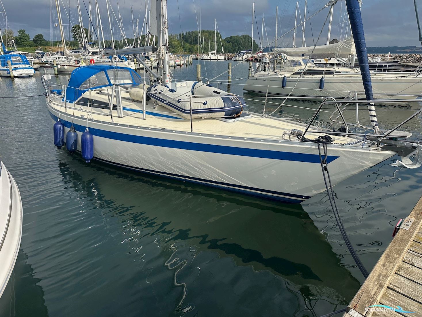 Aphrodite 34 Zeilboten 1980, met Volvo Penta D3 motor, Denemarken