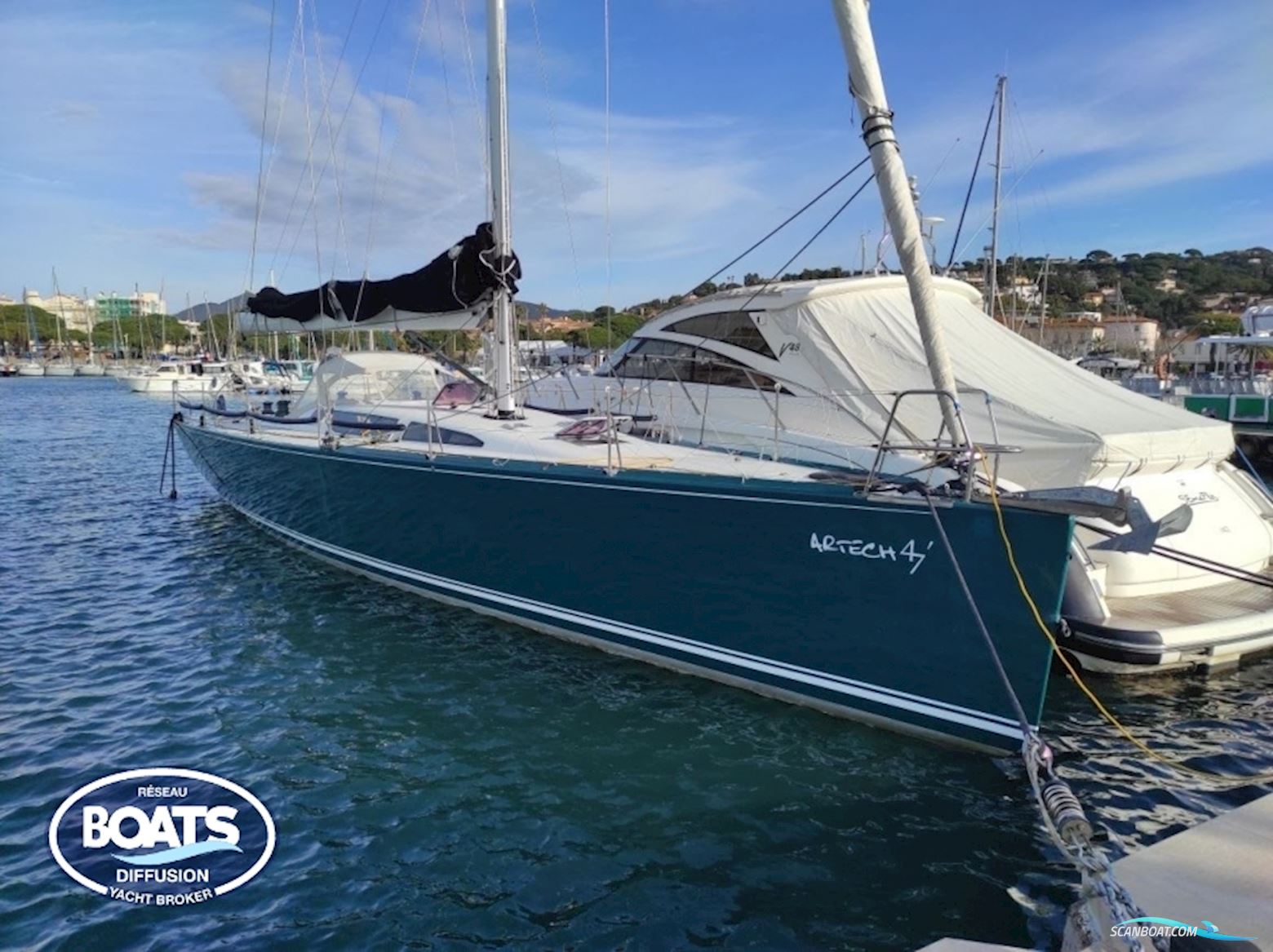 Artech Nacira 47 Zeilboten 2008, met Volvo Penta motor, France