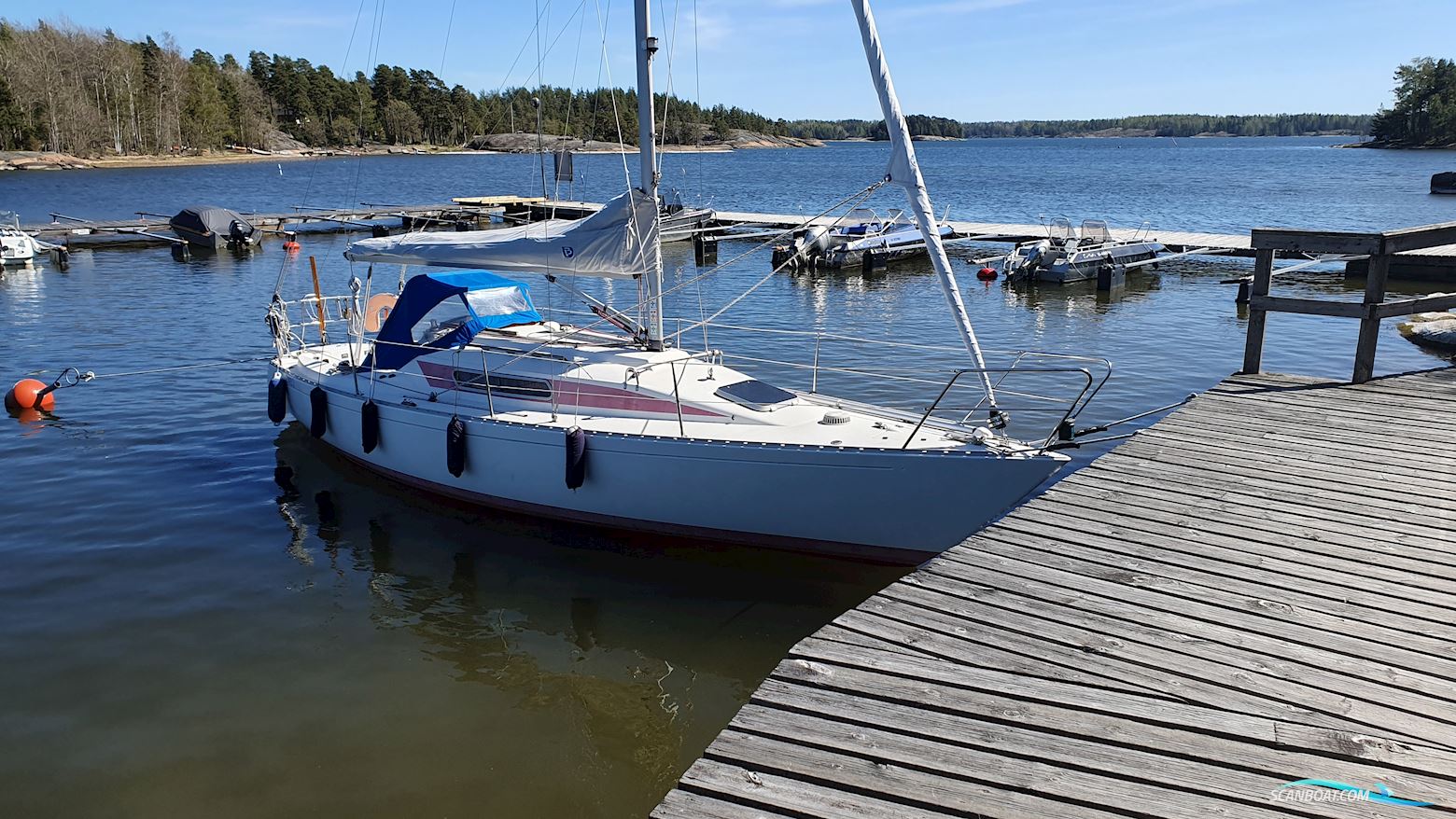 Artekno H323 Zeilboten 1984, met Yanmar 2YM15 motor, Duitsland