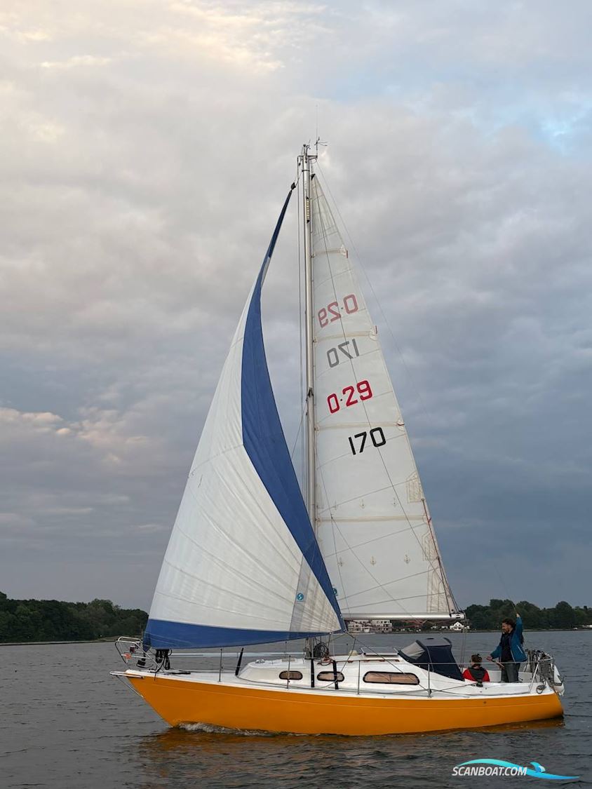 Artekno Ohlson 29 Zeilboten 1975, met Nanni Diesel N2.14 motor, Duitsland