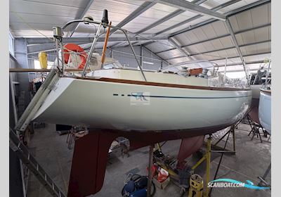 Asmus KG Yachtbau Hanseat 70 Zeilboten 1971, met Mercedes OM 636 motor, Duitsland